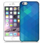 Skal till Apple iPhone 6 Plus - Polygon - Blå