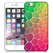 Skal till Apple iPhone 6 Plus - Skifferstenar - Rosa/Grön