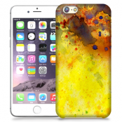 Skal till Apple iPhone 6 Plus - Vattenfärg - Gul/Blå