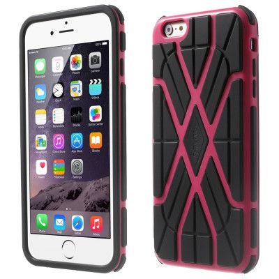 Spider Combo Skal till Apple iPhone 6(S) Plus - Magenta