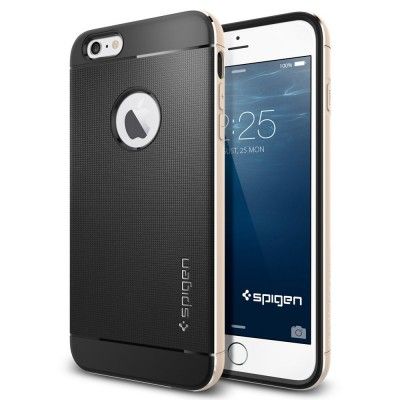SPIGEN Neo Hybrid Metal Skal till Apple iPhone 6(S) Plus (Gold)