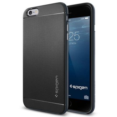 SPIGEN Neo Hybrid Skal till Apple iPhone 6(S) Plus (Metal Slate)
