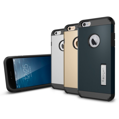 Spigen Tough Armor (iPhone 6 Plus) - Blå