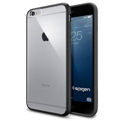 SPIGEN Ultra Hybrid skal till Apple iPhone 6(S) Plus (Svart)