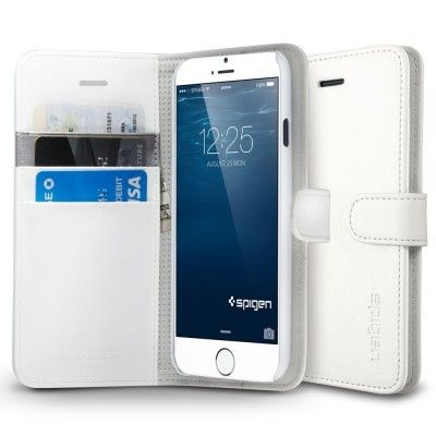 Spigen Wallet S Plånboksfodral till Apple iPhone 6(S) Plus (Vit)