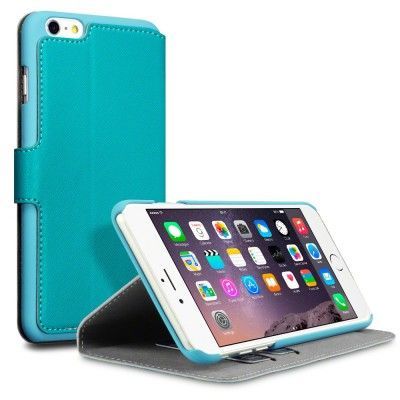 Terrapin Slim Plånboksfodral till Apple iPhone 6(S) Plus - Turkos