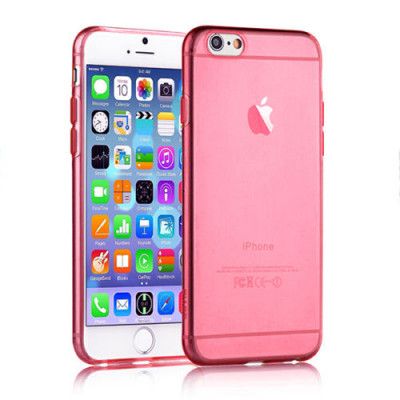 Ultra-thin 0.6mm Flexicase Skal till Apple iPhone 6(S) Plus - Magenta