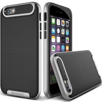 Verus crucial bumper skal till Apple iPhone 6(S) Plus (Silver)