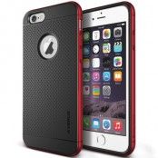 Verus Iron Shield Aluminum Metal Frame Skal till Apple iPhone 6(S) Plus (Röd)