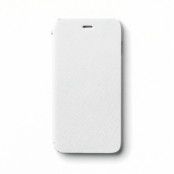 Zenus Minimal Äkta Läder Plånboksfodral till Apple iPhone 6(S) Plus (Vit)
