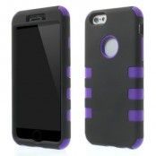 3-in-1 Snap-On Combo Skal till Apple iPhone 6 / 6S (Lila)