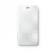 Avoc Mono Check Plånboksfodral till Apple iPhone 6 - Silver
