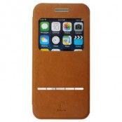 BASEUS Terse Mobilfodral med fönster till Apple iPhone 6 (Brun)