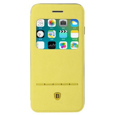 BASEUS Terse Young Series Mobilfodral till Apple iPhone 6(S) Plus - Gul