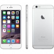 Begagnad iPhone 6 128GB Silver Olåst i bra skick Klass B