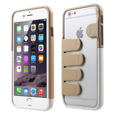 Bumper skal till Apple iPhone 6 / 6S  - Guld Fingrar