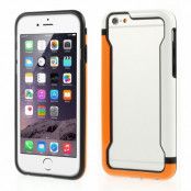 Bumper skal till Apple iPhone 6 / 6S  - Vit/Orange