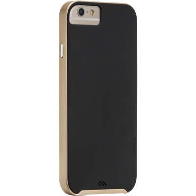 Case-Mate Slim Tough Case (iPhone 6/6S) - Svart/guld
