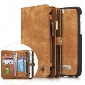 Caseme Retro Plånboksfodral av läder till iPhone 6 / 6S - Brun