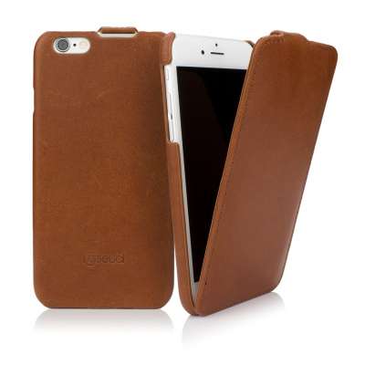 CASEual LeatherFlip för iPhone 6/6s - Italian Brown
