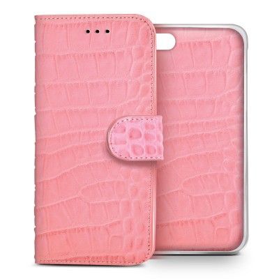 Celly Luxury Plånboksfodral till iPhone 6 - Rosa