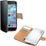 Celly Wallet Case till iPhone 6/6S Plus - Svart