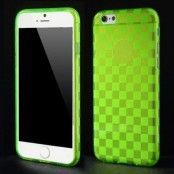 Check Design FlexiCase skal till Apple iPhone 6 (Grön)