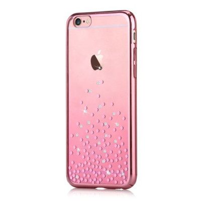 Comma Skal med Swarovski-stenar till iPhone 6 / 6S - Polka