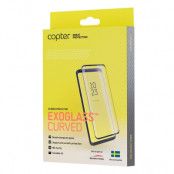 Copter iPhone 6/6S/7/8/SE 2 Skärmskydd - Exoglass Curved Svart