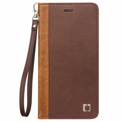 CoveredGear Boston Wallet i äkta läder till iPhone 6(S) Plus - Brun