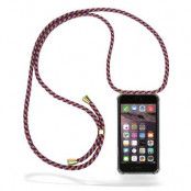 Boom iPhone 6/6S skal med mobilhalsband- Red Camo Cord