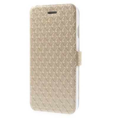 Plånboksfodral till Apple iPhone 6 (Gold)