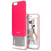 DesignSkin Slider Case (iPhone 6/6S) - Mörkrosa