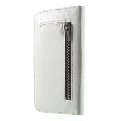 Detachable 2 in 1 Plånboksfodral till Samsung Galaxy S6 Edge - Vit