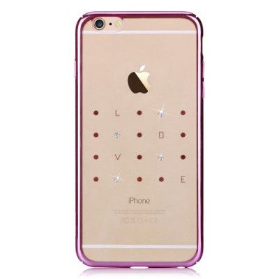 Devia Crystal Love skal till Apple iPhone 6(S) Plus - Rosa