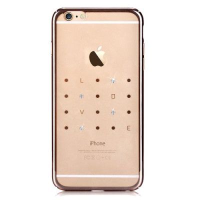 Devia Crystal Love till iPhone 6 / 6S  - Guld