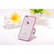 Devia skal med Swarovski-stenar till iPhone 6 / 6S  - Garland Rosa