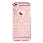 Devia Skal med Swarovski-Stenar till Apple iPhone 6(S) Plus - Pattern Rosegold