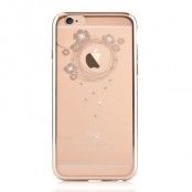 Devia Skal med Swarovski-Stenar till iPhone 6/6S Plus - Garland Guld