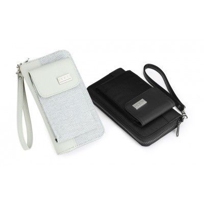 Dual Smartphone Wallet-grå