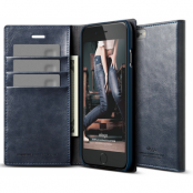 Elago Leather Wallet (iPhone 6/6S) - Grå