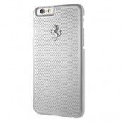 Ferrari Skal iPhone 6 / 6S Perforated Aluminum - Silver