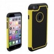 Football Grain Combo Skal till Apple iPhone 6 (Gul)