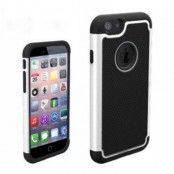 Football Grain Combo Skal till Apple iPhone 6 (Vit)