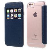 G-Case Mobilfodral med fönster till iPhone 6/6S/7/8 Plus - Blå