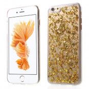 Glitter Sequins Skal till Apple iPhone 6(S) - Gold