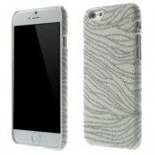 Glittery Baksideskal till Apple iPhone 6 / 6S - Vit