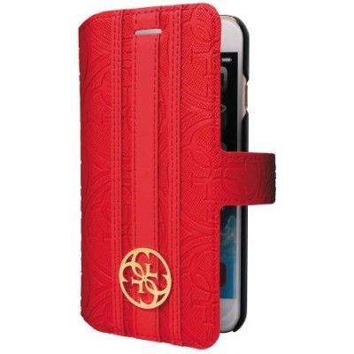 Guess Heritage Plånboksfodral till iPhone 6/6S - Röd