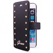 Guess iPhone 6 Booklet Case Studded - Svart