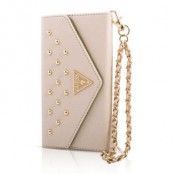 Guess iPhone 6 Studded Clutch Case - Gräddvit